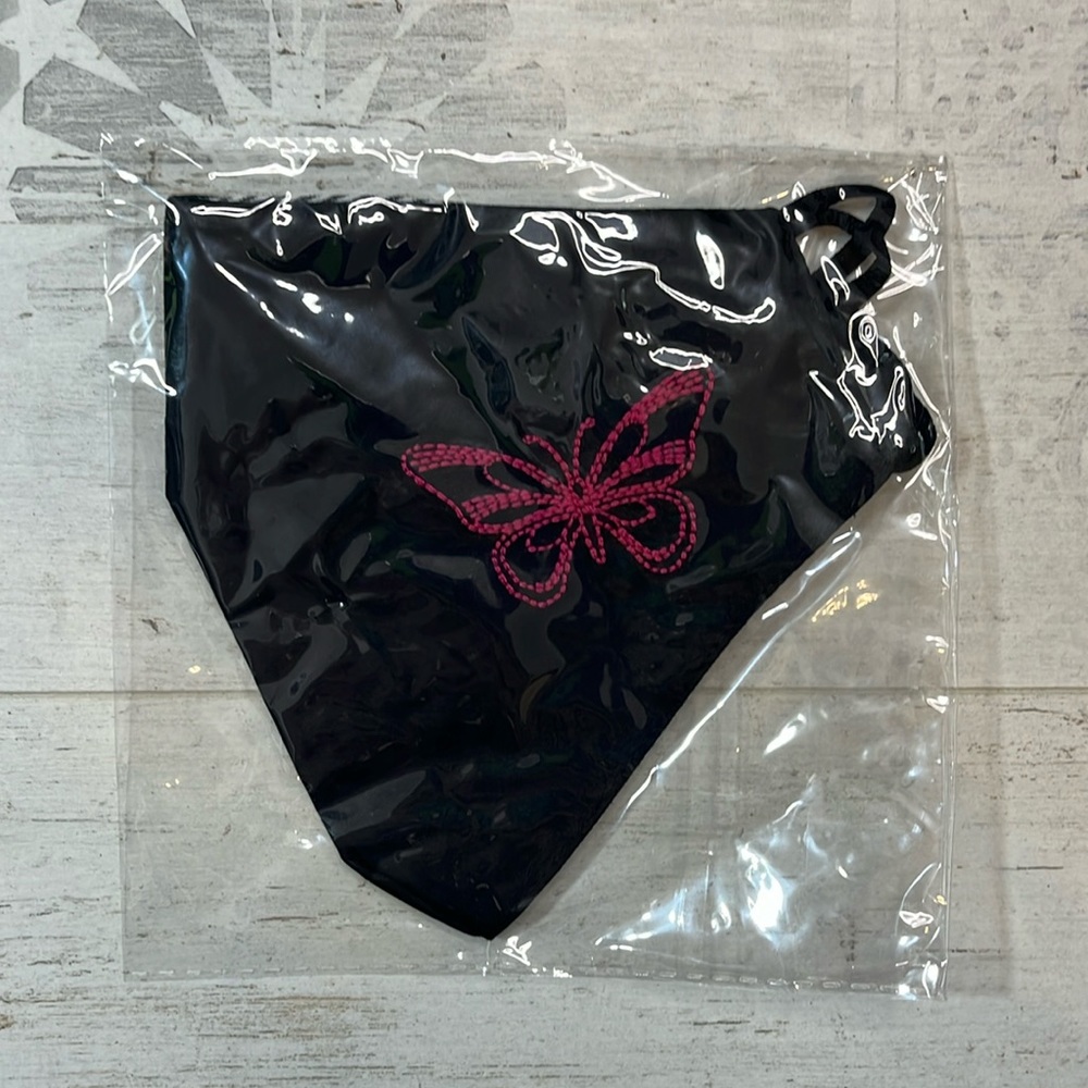 Johnny Was Butterfly Embroidered Face Mask